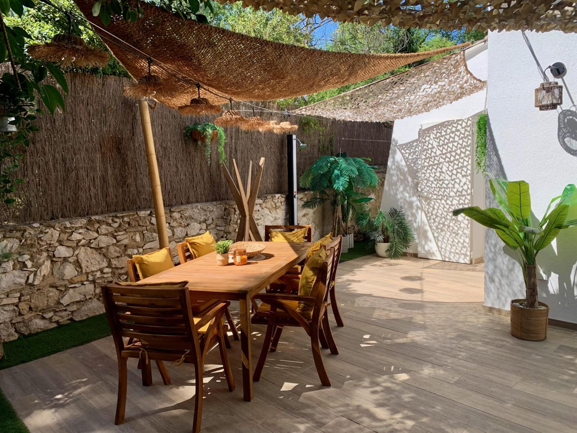 Maisonnette Avec Terrasse Et Jardin-Parking Prive-9Mn Des Plages A Pied La Ciotat Exteriör bild